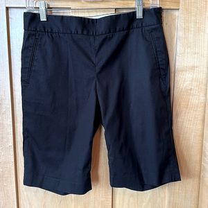 Vintage J. Crew Low Rise Black Shorts Sz 4